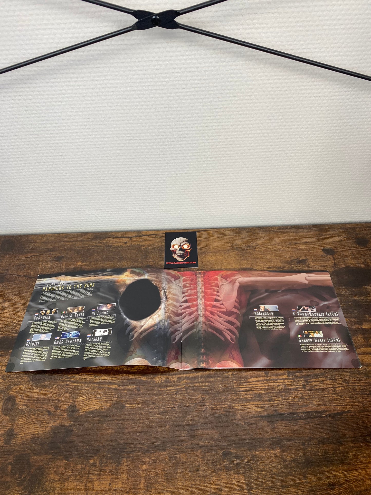 Hardcore To The Bone (2004) - Booklet / Flyer