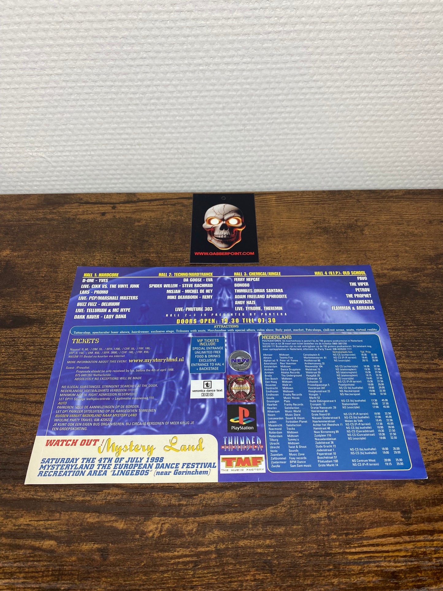 Mystery Land Indoor (1998) - Volantino