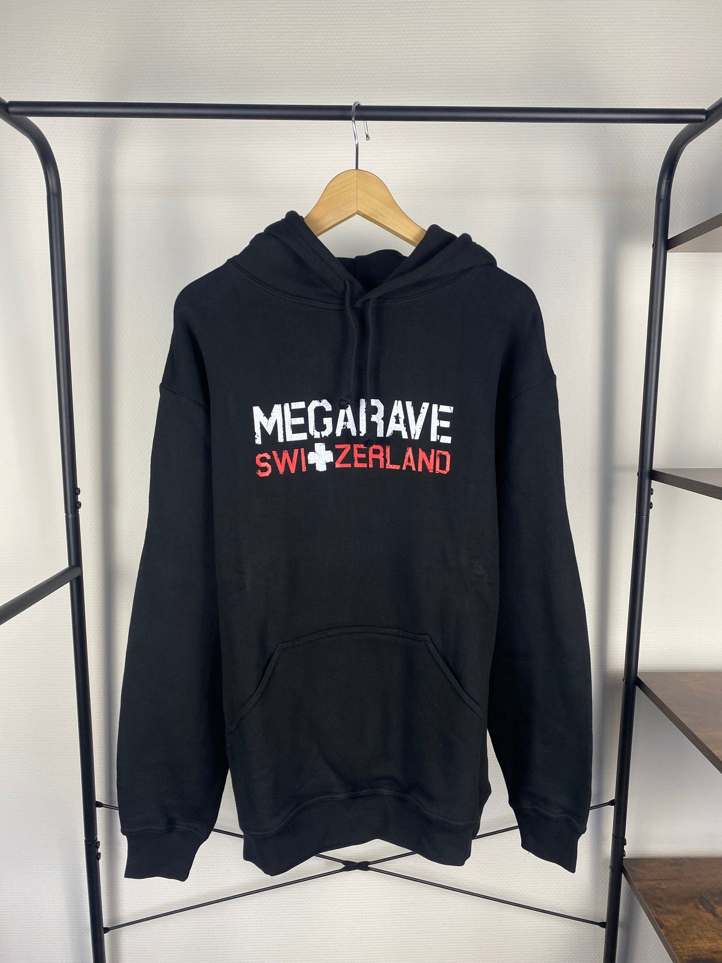 Megarave Switzerland 2010 hoodie - Size L