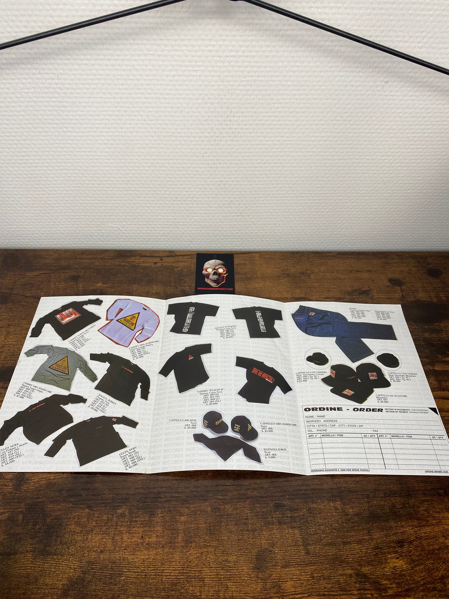 D-Boy Merchandise - Booklet - Flyer