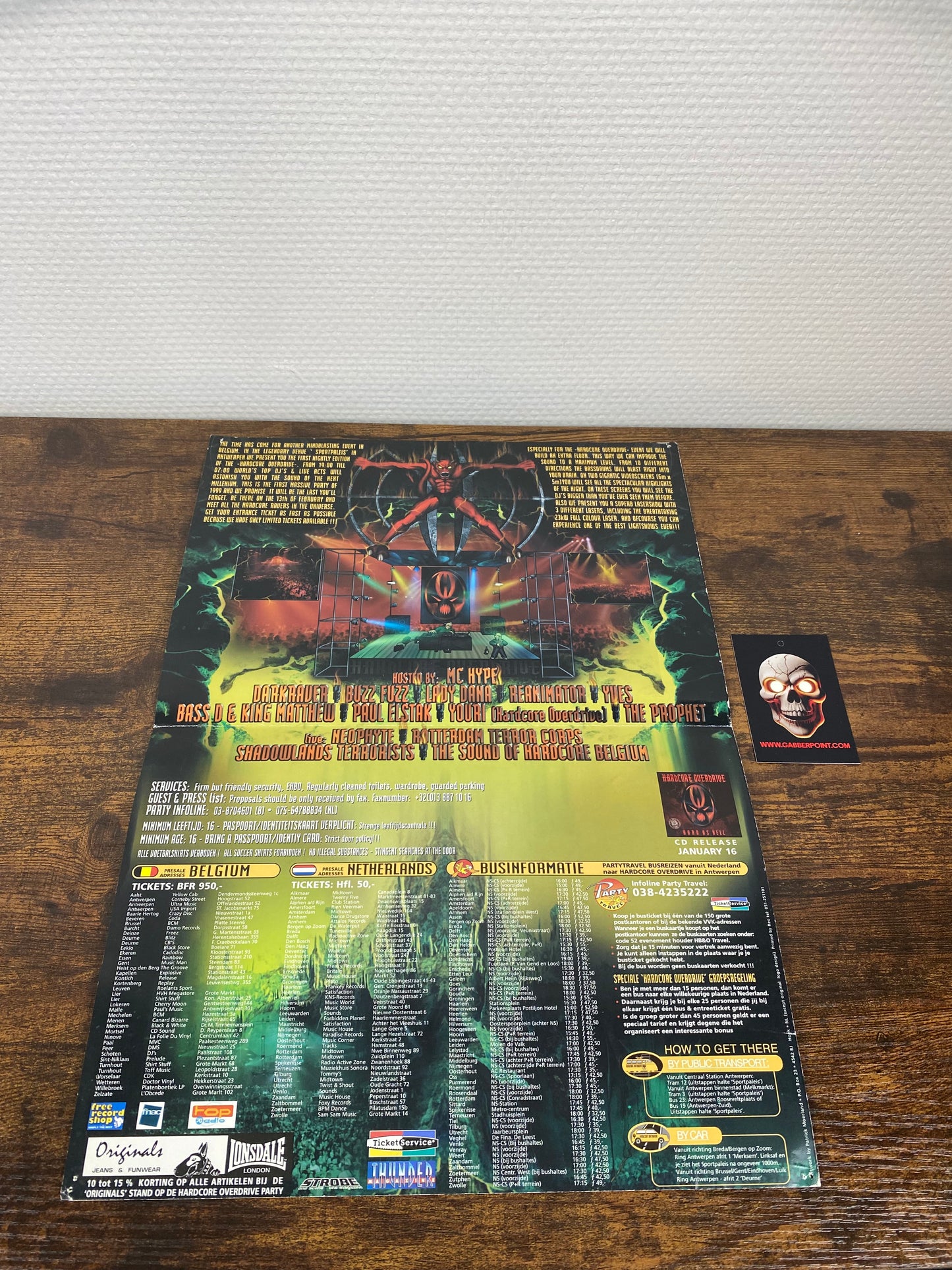 Hardcore Overdrive (1999) - Flyer (big)