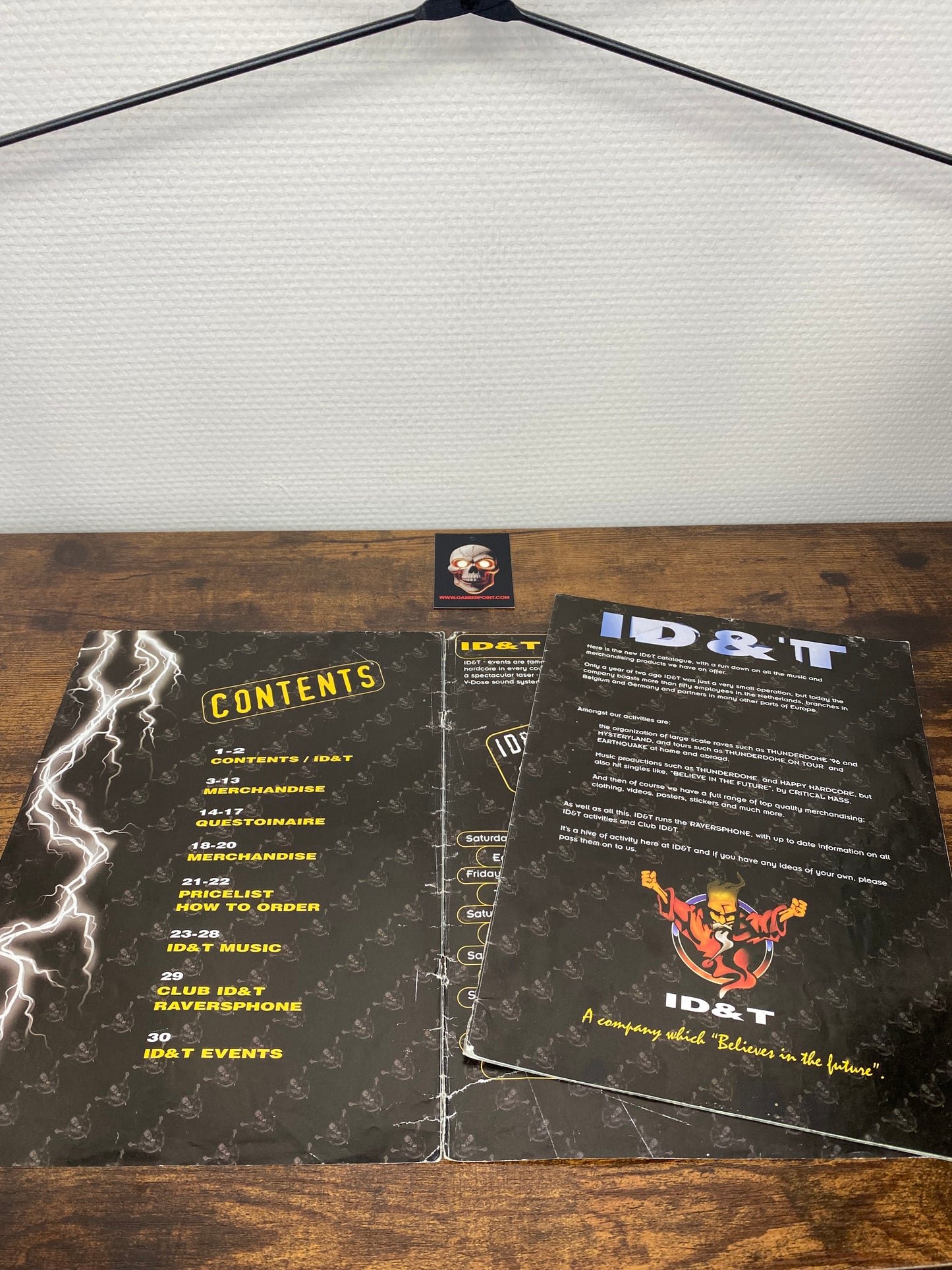 90s ID&T / Thunderdome Merchandise - Magazine