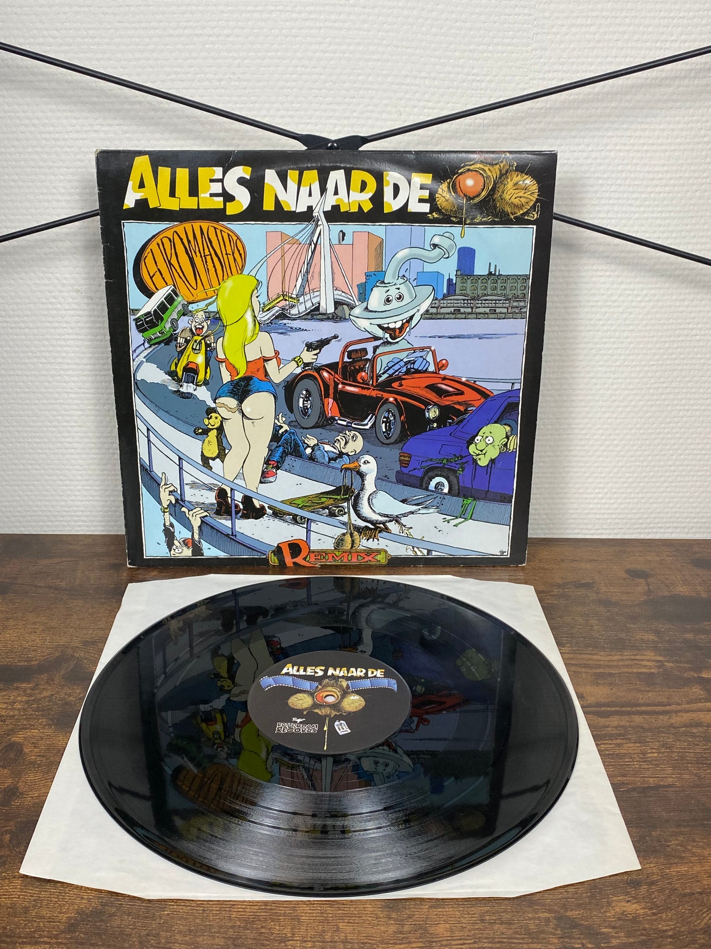 (1997) Euromasters – Alles Naar De Kl--te (Remixes) - (Vinyl)