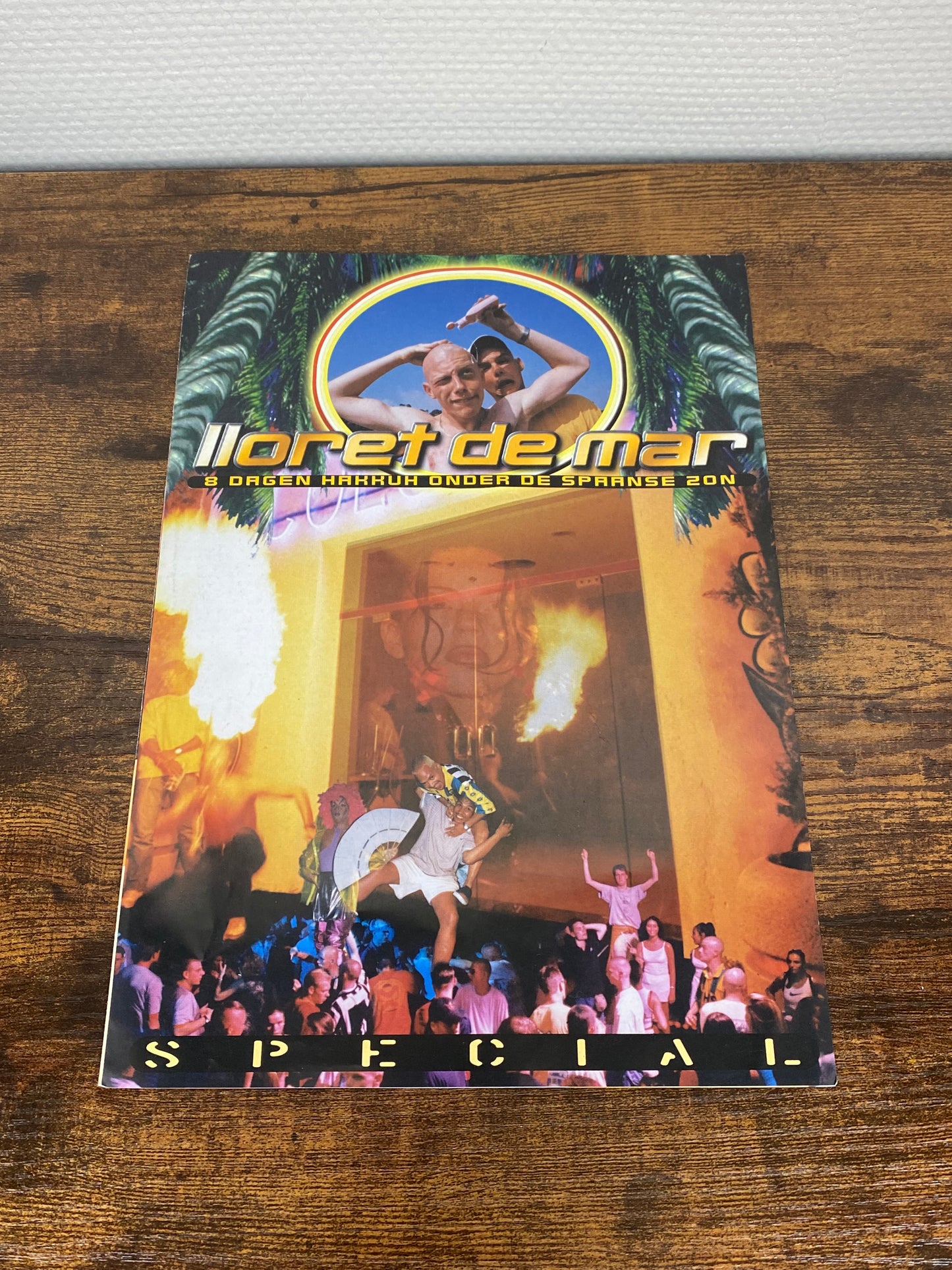 (1997) Lloret De Mar '8 Dagen Hakkuh Onder De Spaanse Zon' Flyer