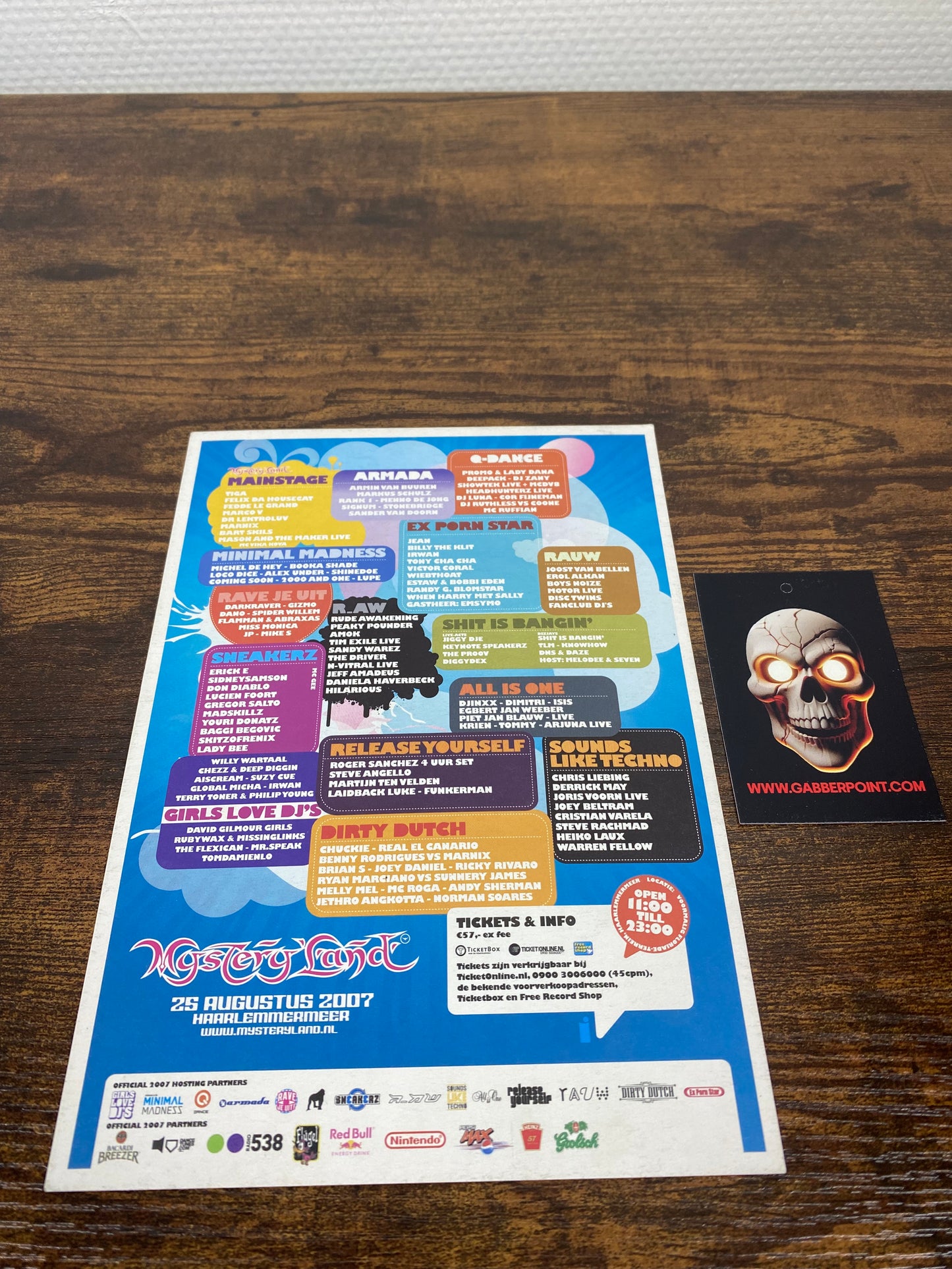 Mystery Land 2007 - Flyer