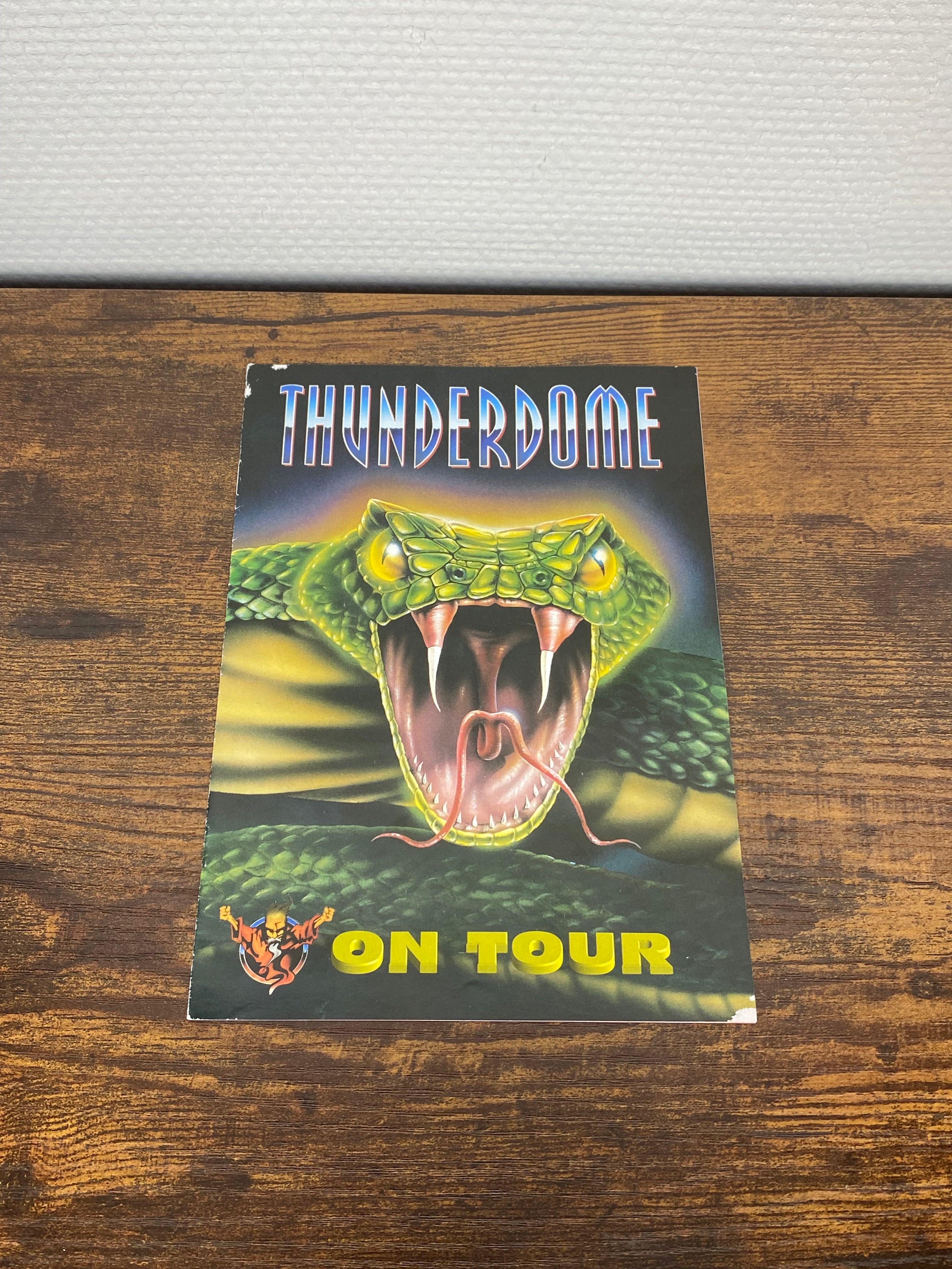 1994) Thunderdome VII On Tour - Injected With Poison Flyer/Booklet
