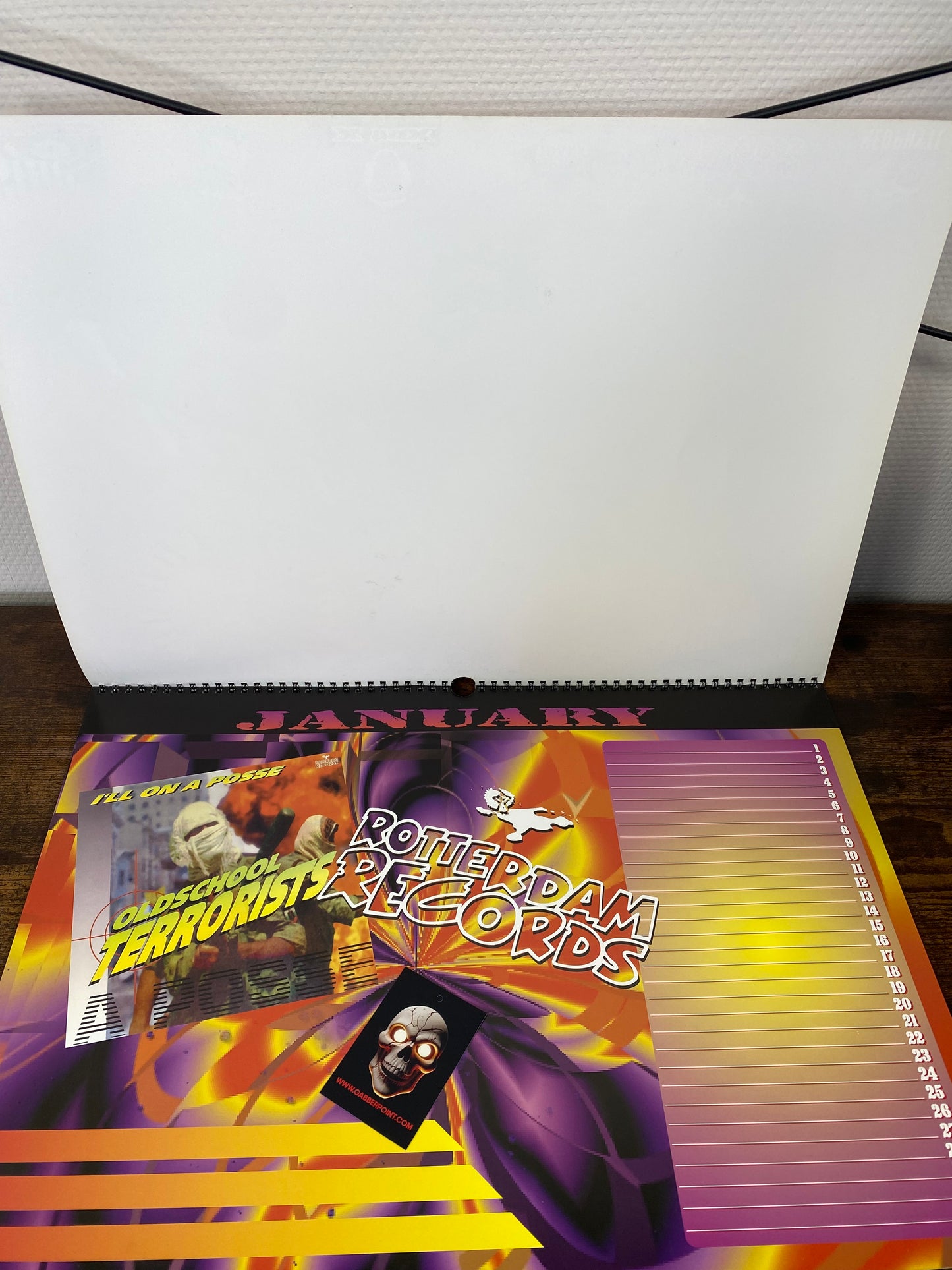 90s Mid-Town Records / Rotterdam Records - Calendario (BIG)