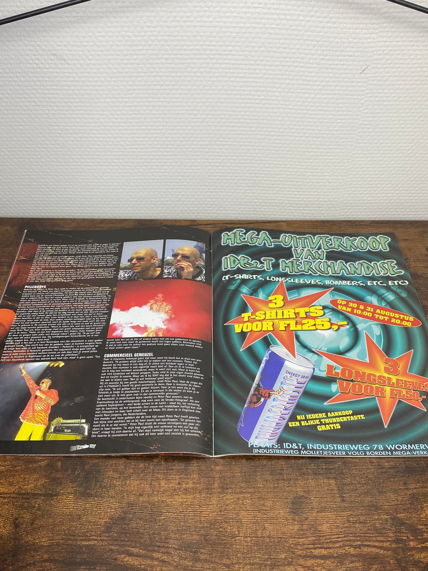 (1997) Strobe Magazine (Includes a Gabberland 1997 Poster)