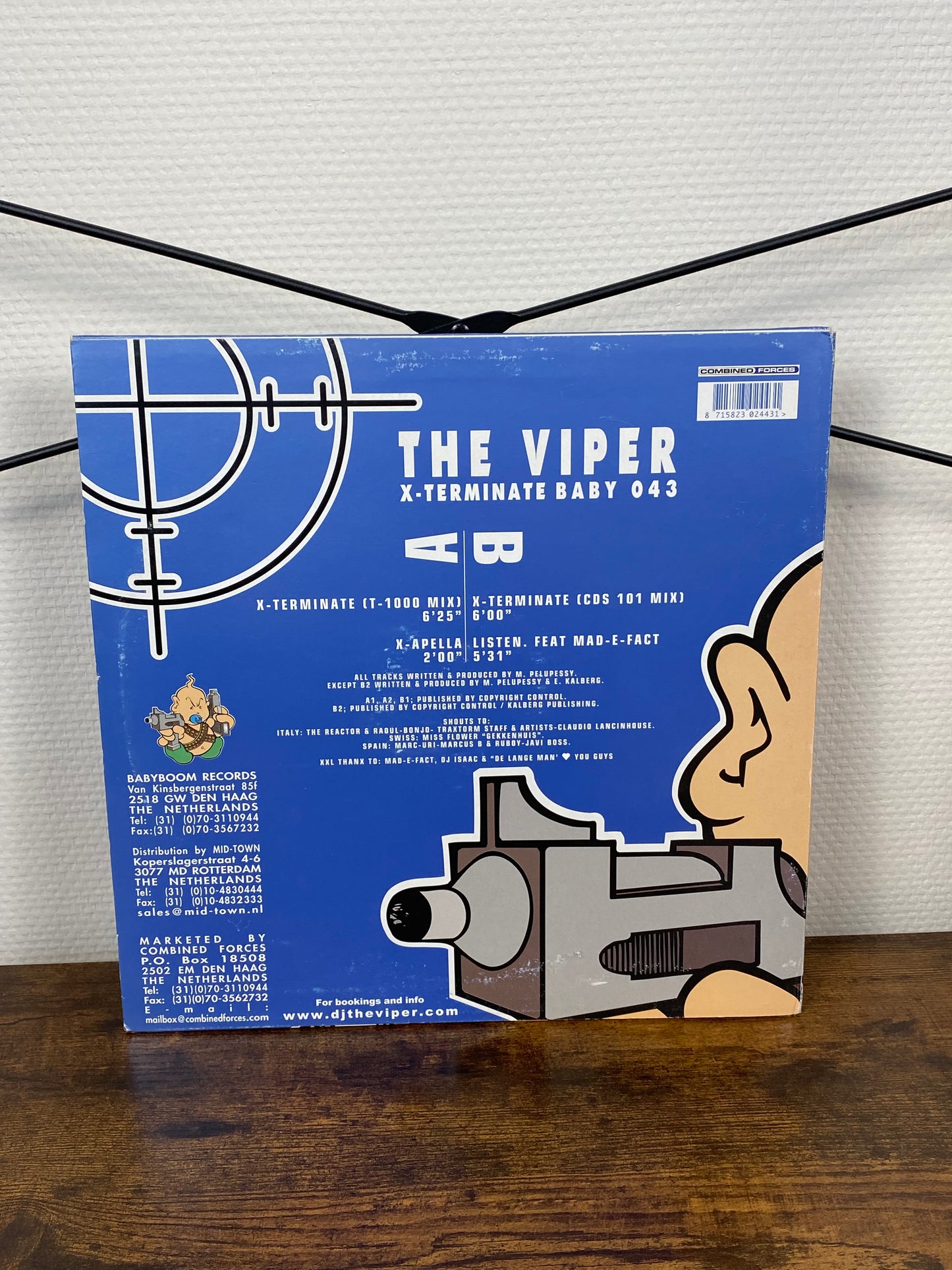 The Viper – X-Terminate (Vinyl)