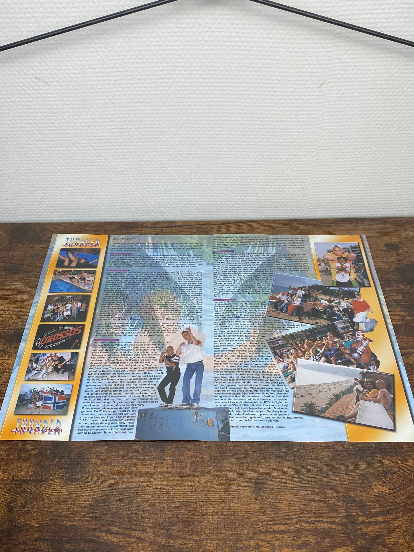 (1997) Lloret De Mar '8 Dagen Hakkuh Onder De Spaanse Zon' Flyer