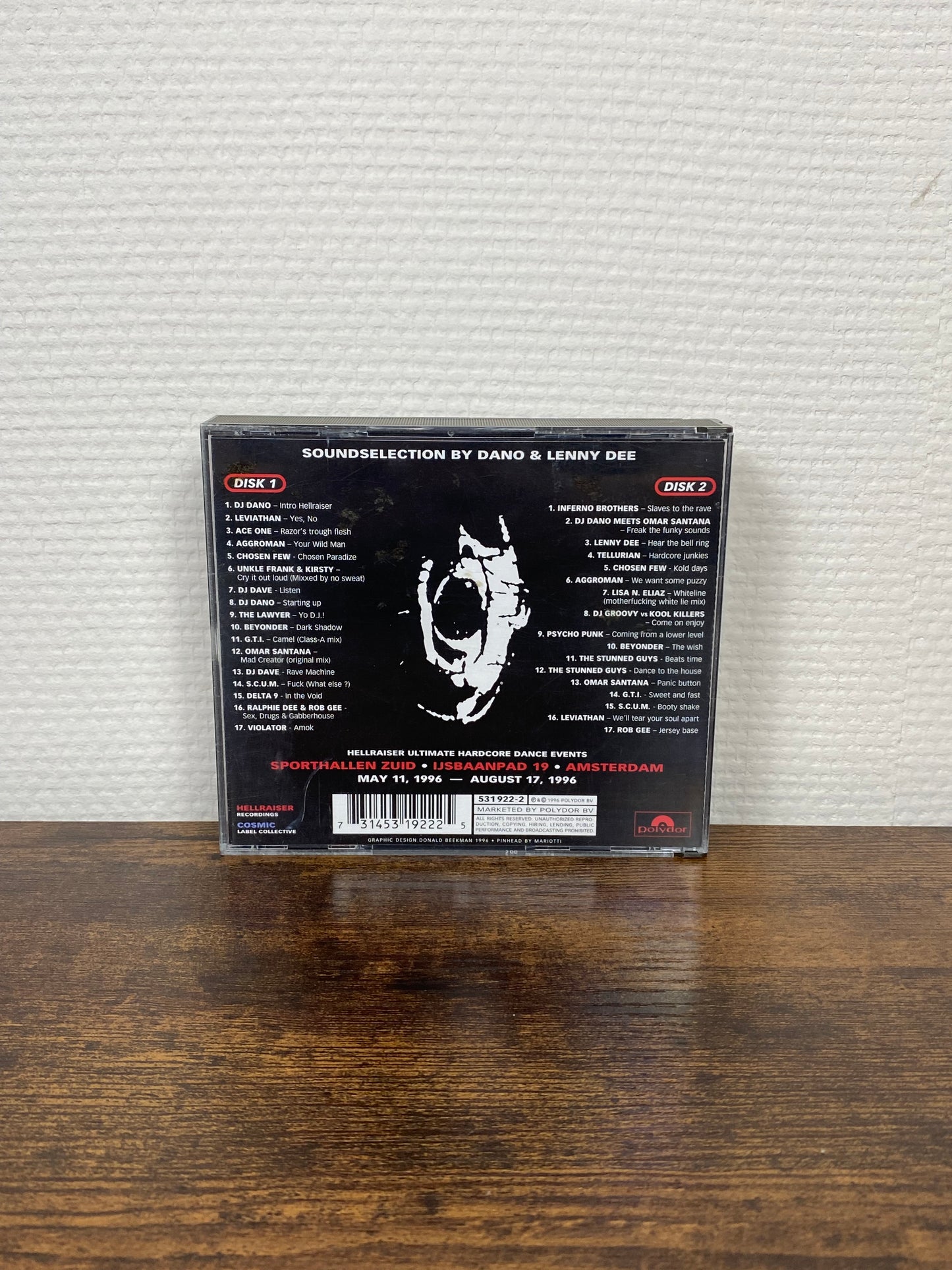 (1996) Hellraiser - Ultimate Hardcore Dance-Album - Volume 1 (2x CD)