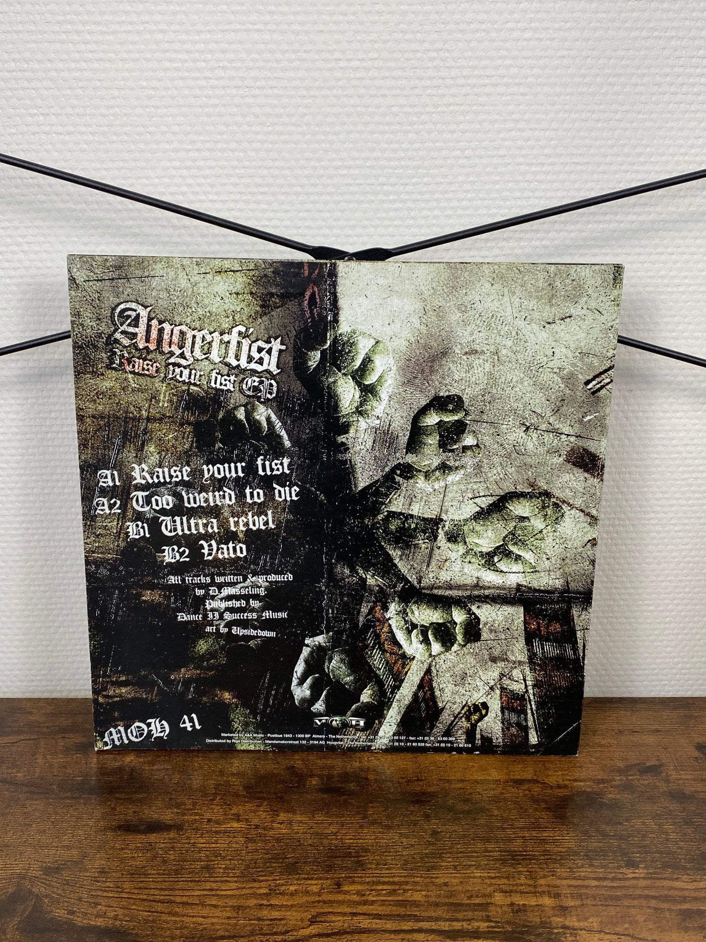 Angerfist – Raise Your Fist EP (Vinyl)