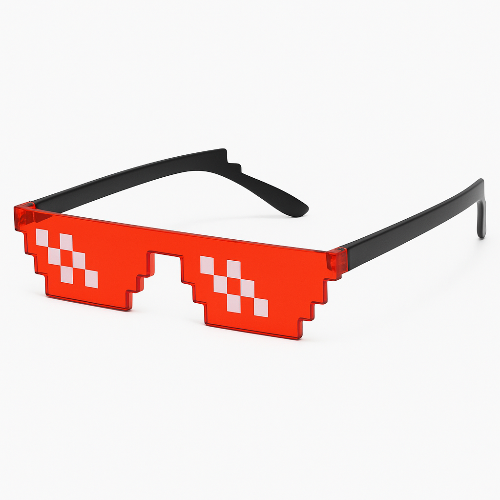 Deal With It - Sunglasses Red