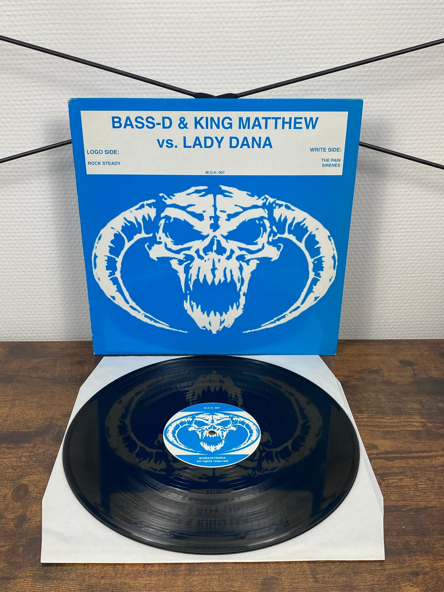 Bass-D & King Matthew vs. Lady Dana – Rock Steady (VINYL)