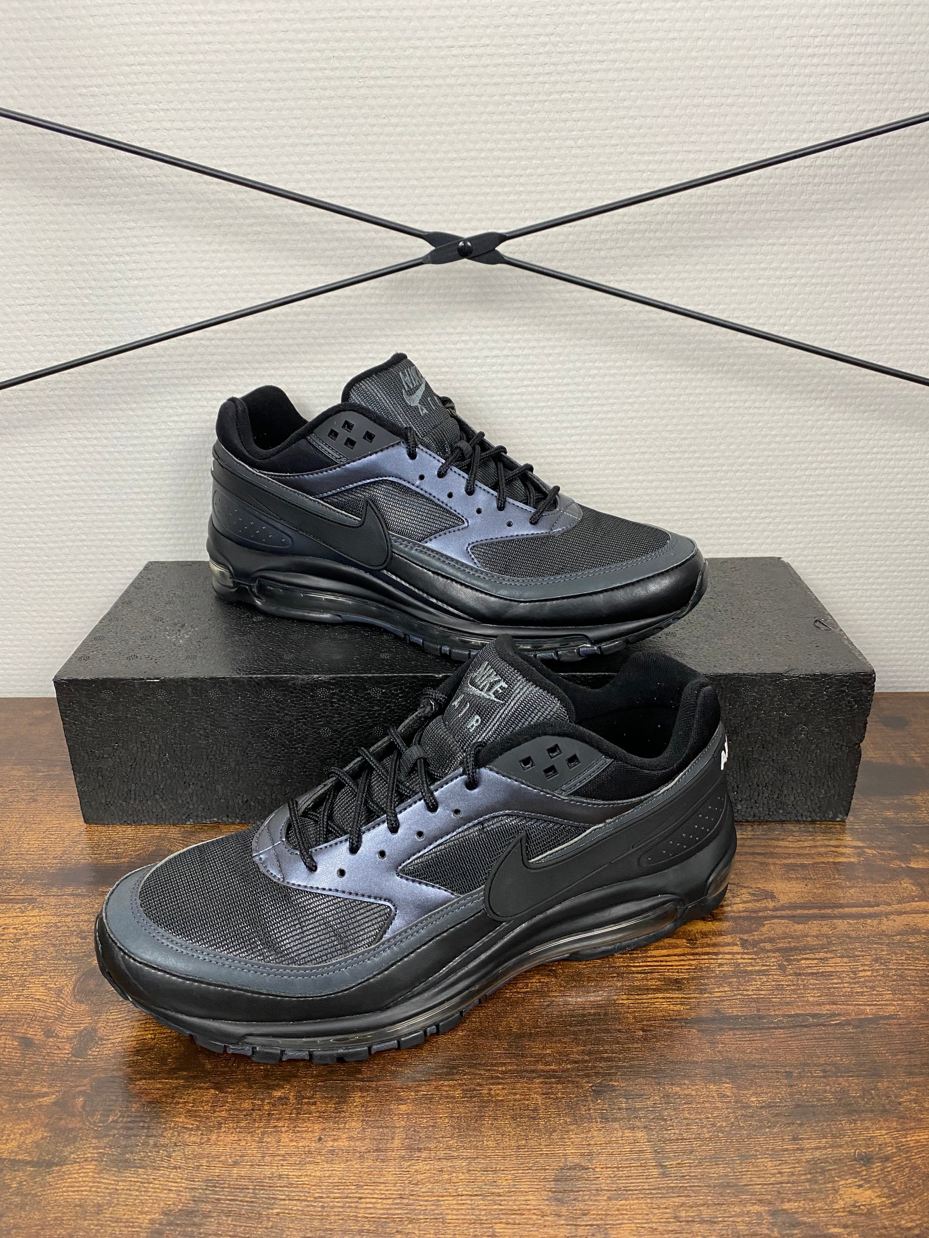 Nike Air Max 97/BW Size 46 (Black Metallic Hematite)