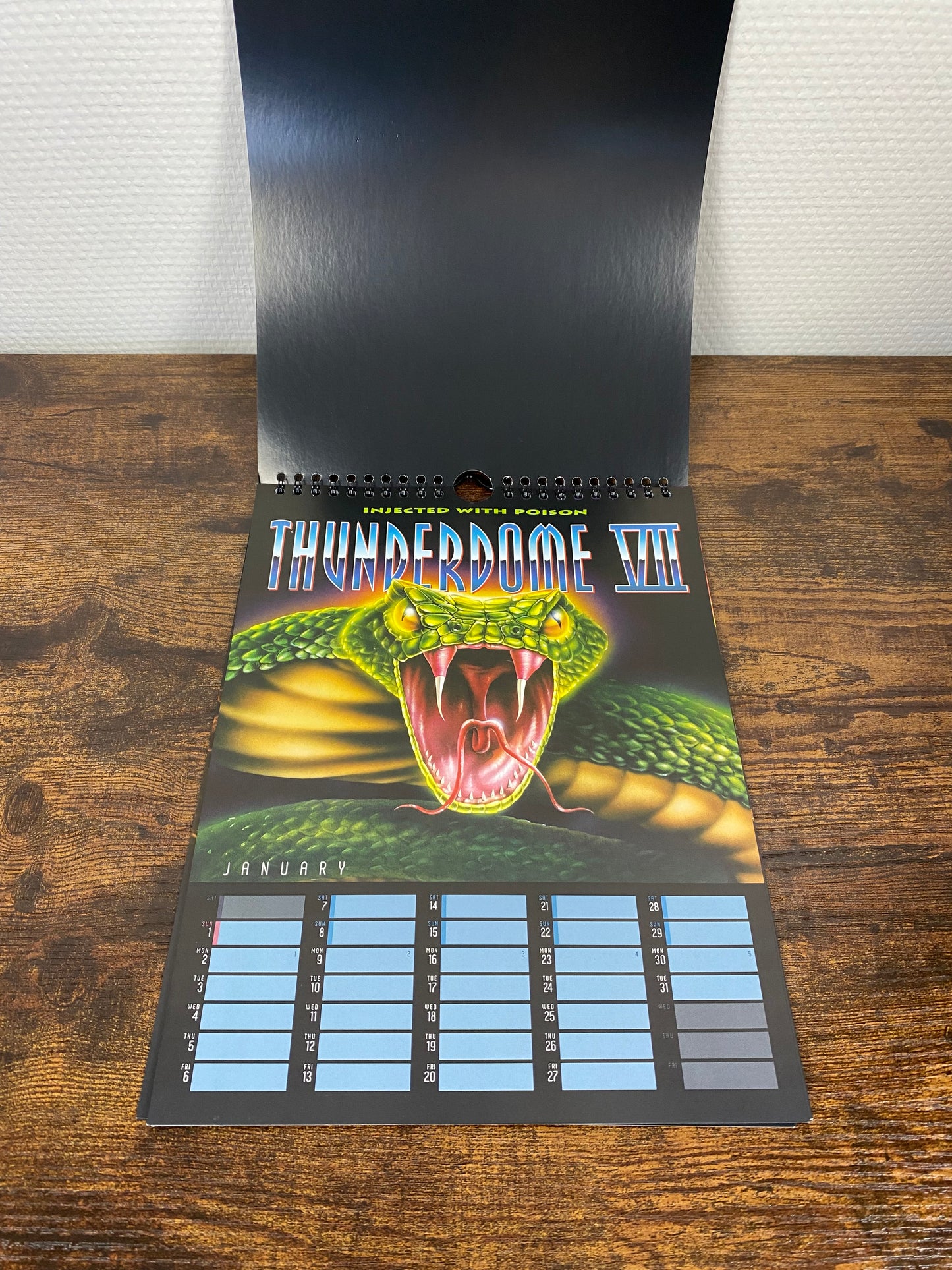 Thunderdome - Eye On The Underworld by Victor Feenstra - Calendar