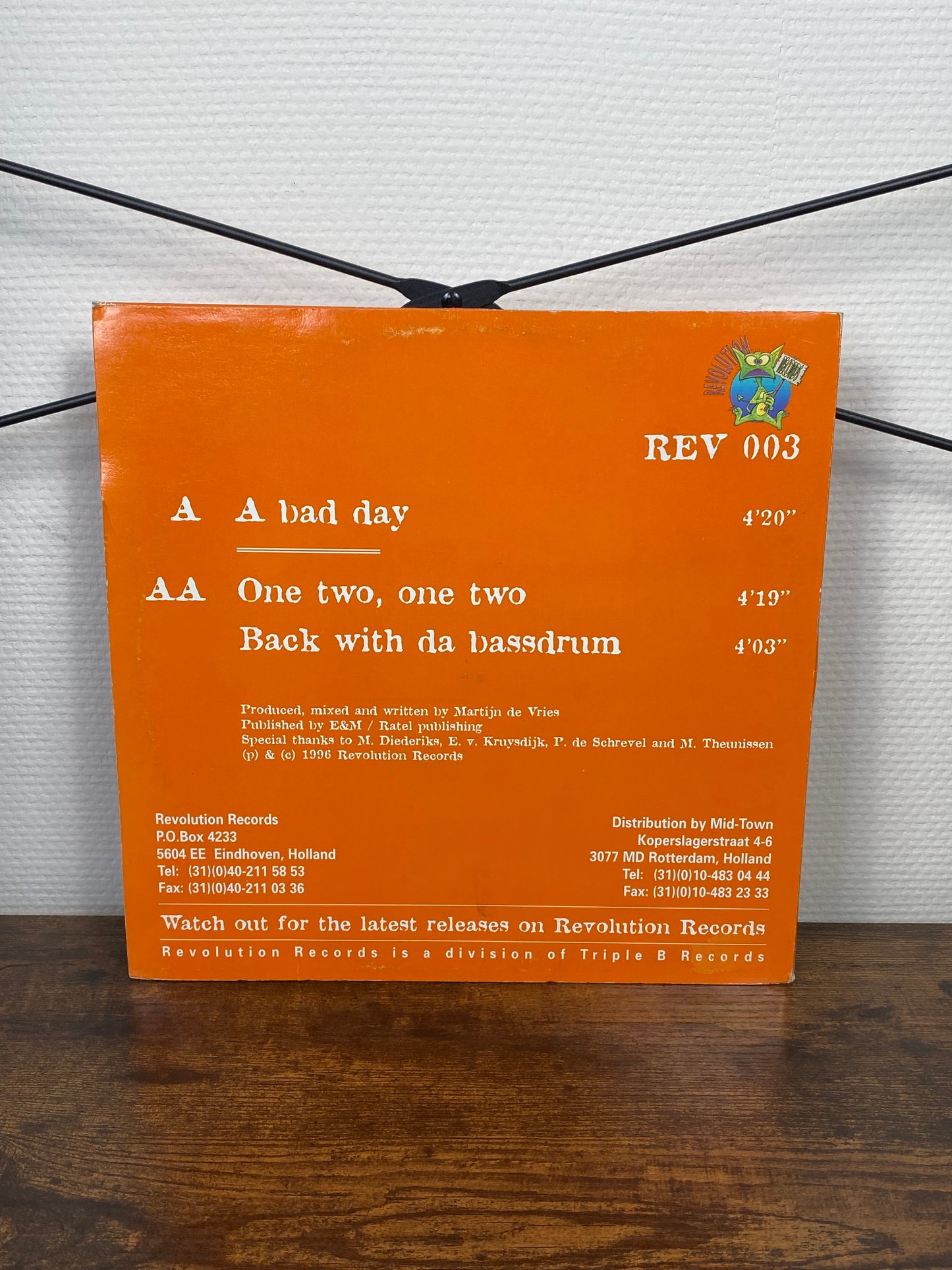 (1996) The Snake – A Bad Day (Vinyl)