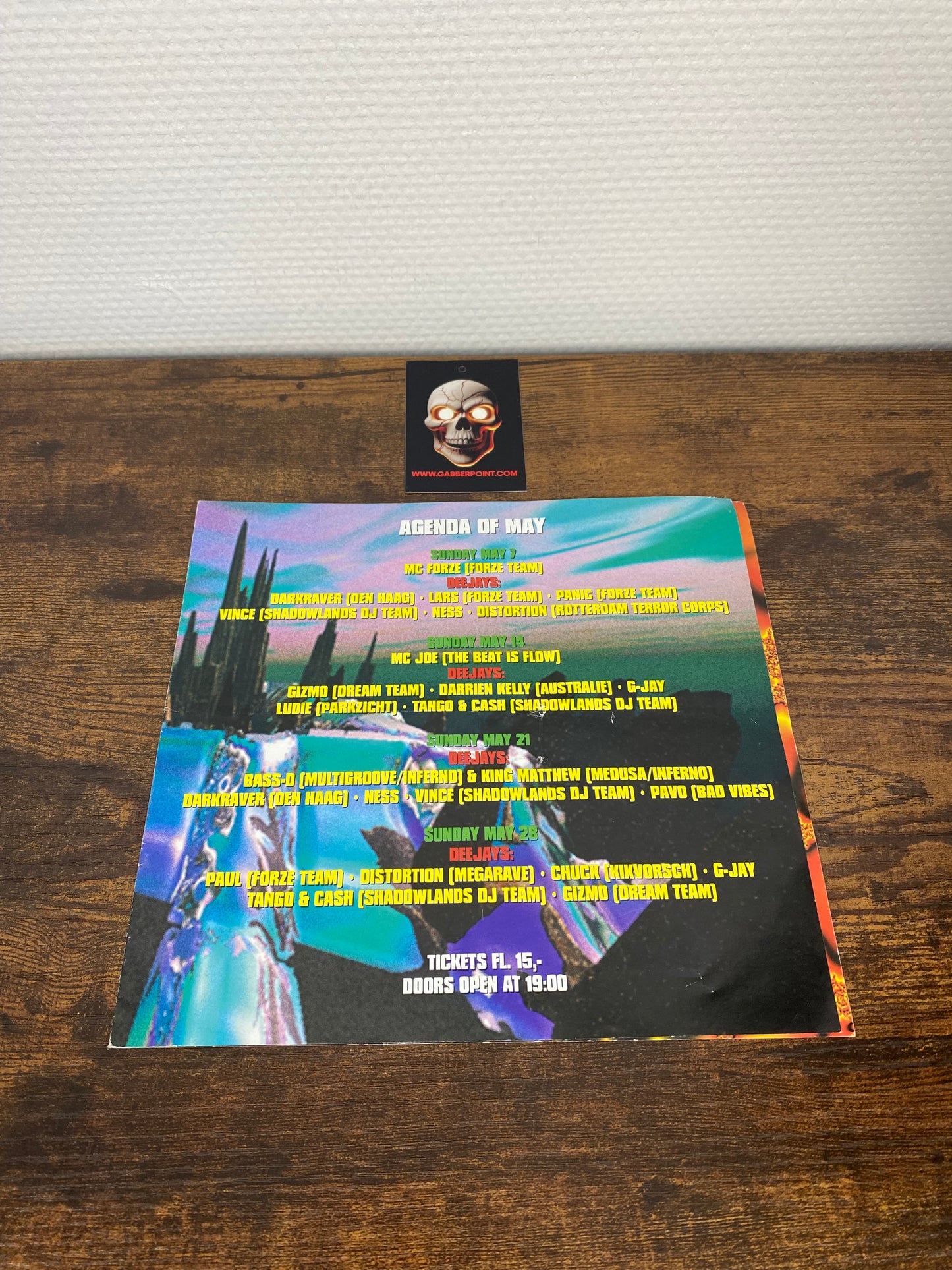 Radioactive Zone Every Sunday (1995) - Flyer / Booklet