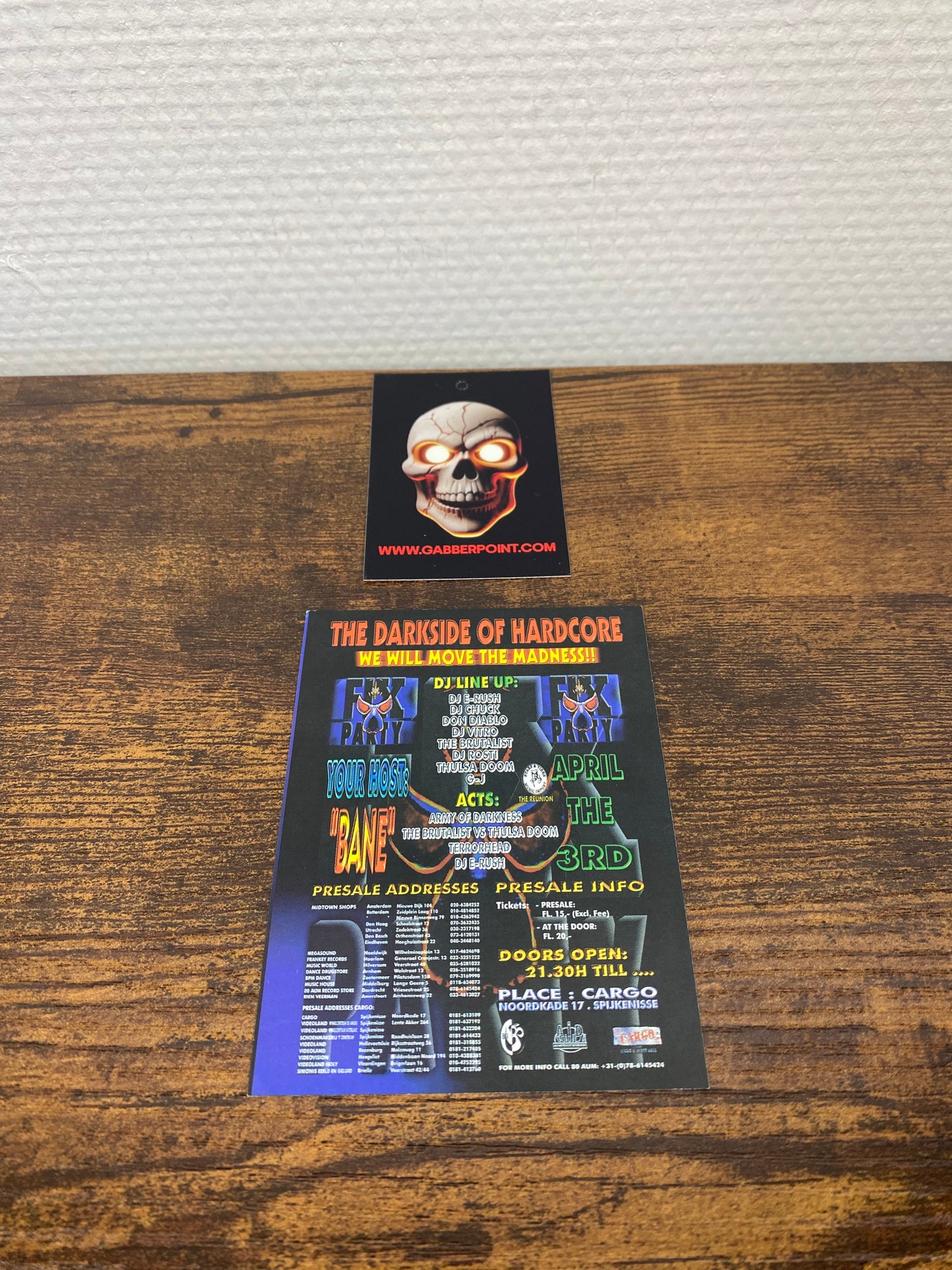 Fix Records Party (1998) - Flyer