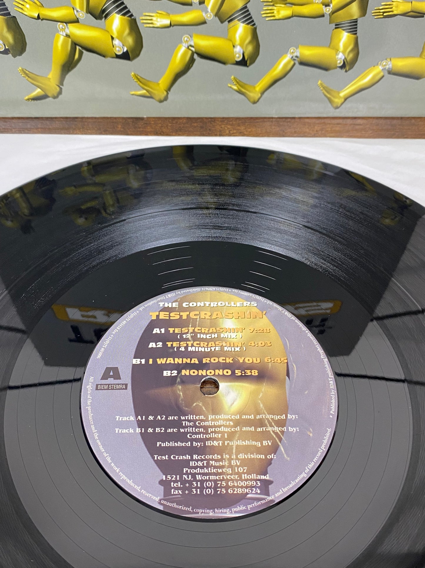 (1996) The Controllers – Testcrashin' (Vinyl)