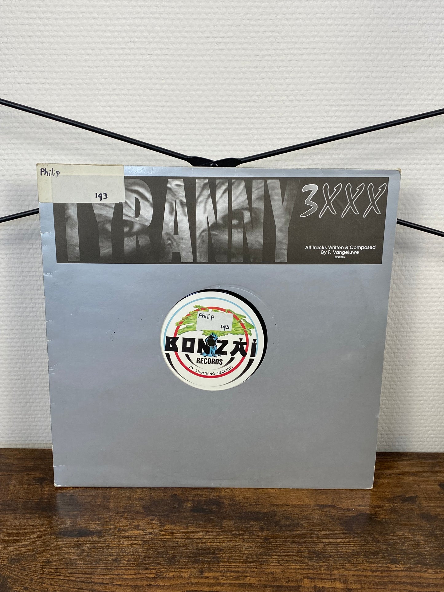 3 XXX – Tyranny (Vinyl)