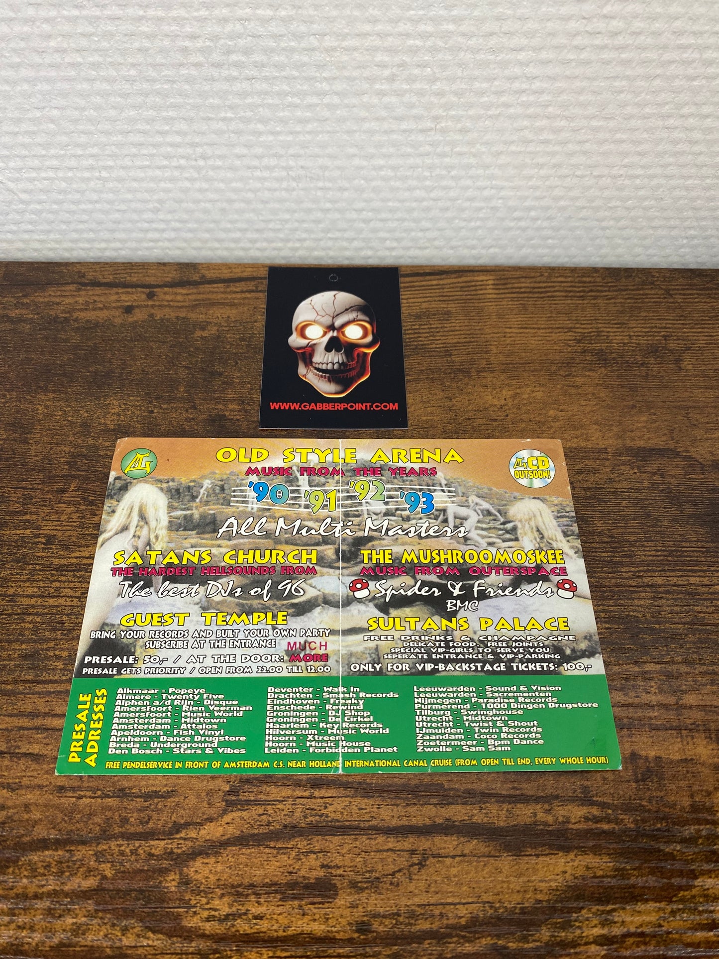Multigroove Old & New Party (1996) - Flyer
