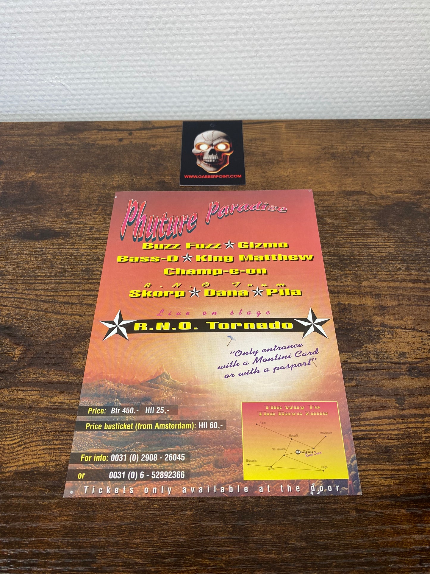 Phuture Paradise (1994) - Flyer