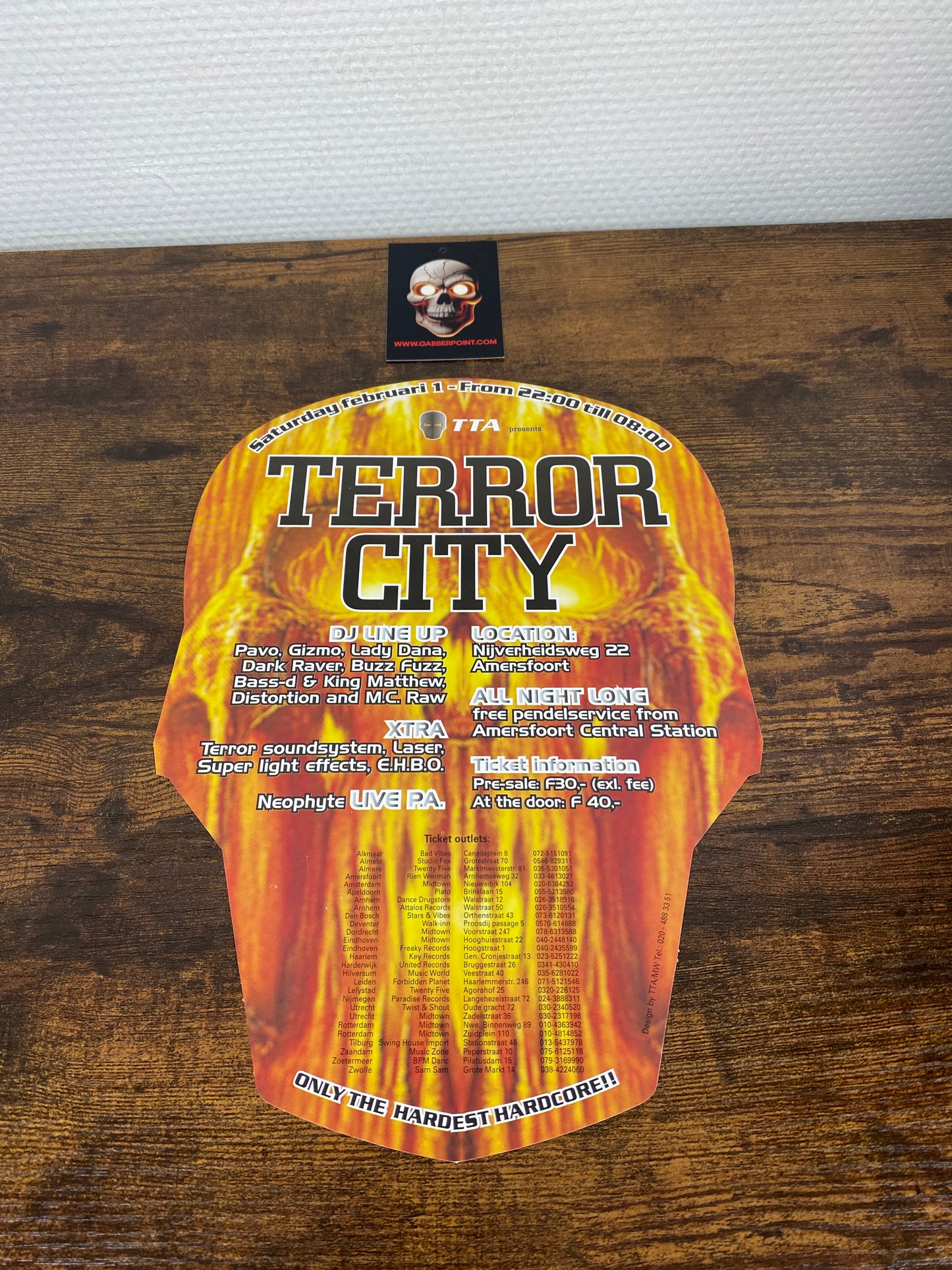 Terror City - 1997 - Flyer