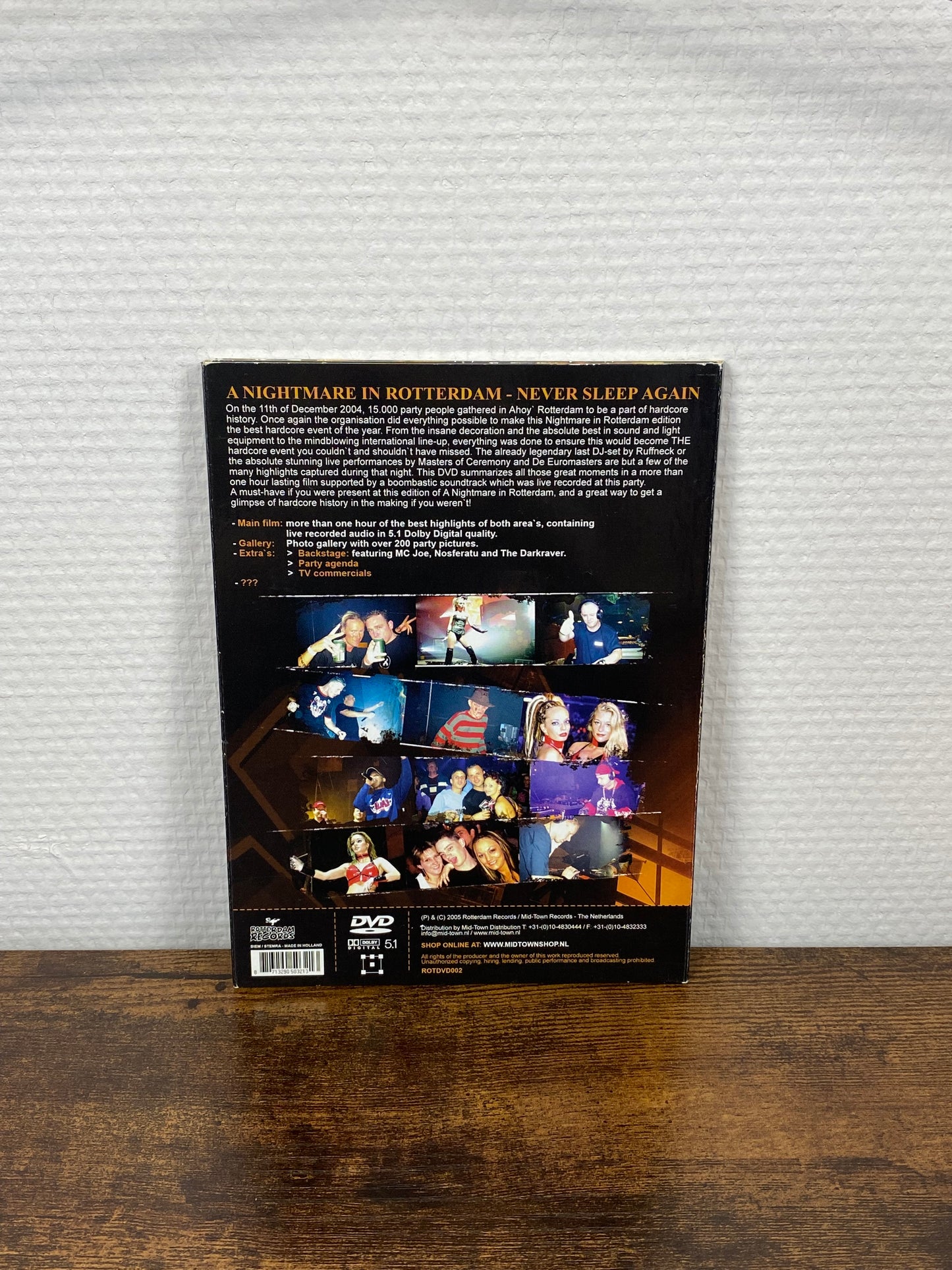 A Nightmare In Rotterdam - Never Sleep Again (DVD)