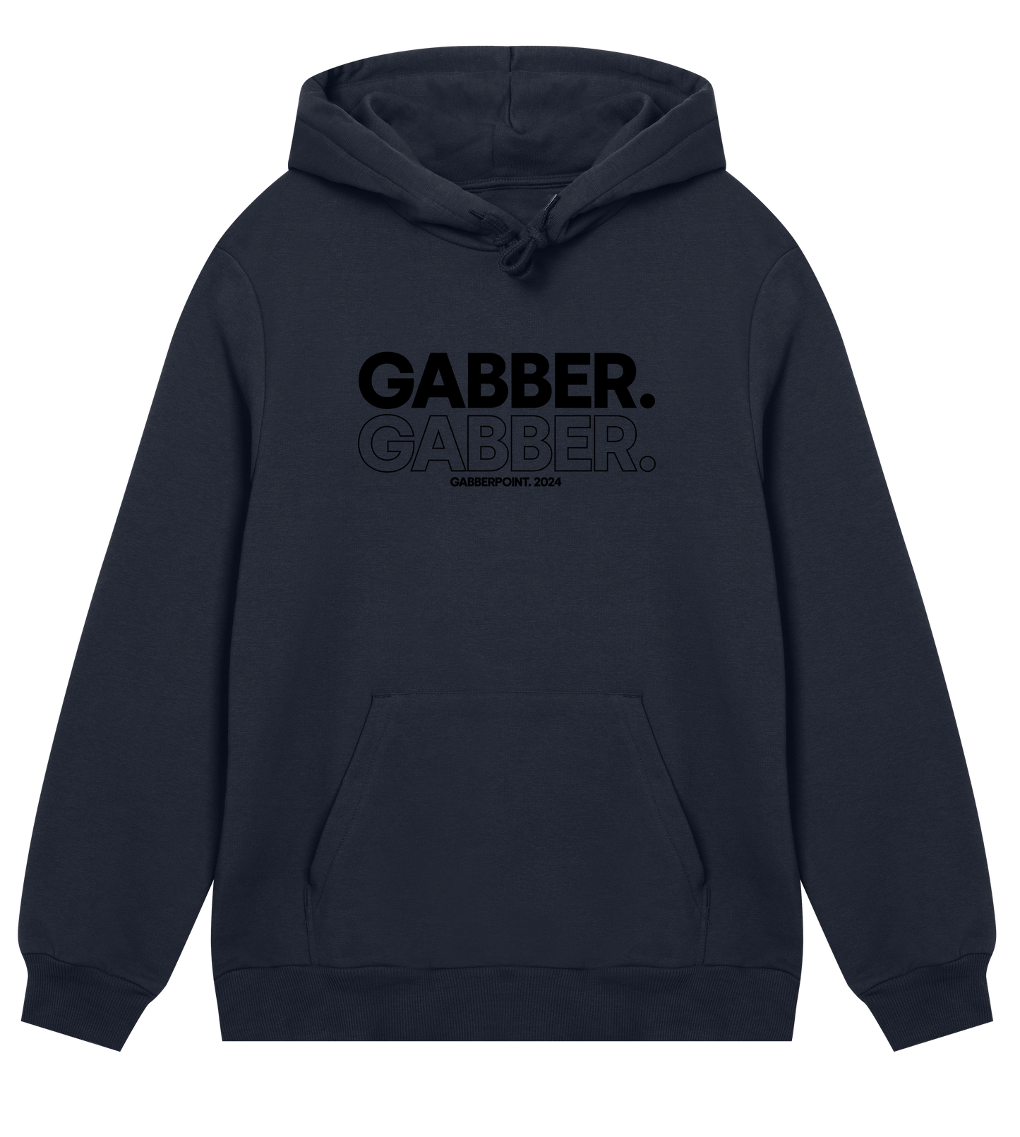 GABBERPOINT - FELPA CON CAPPUCCIO ORIGINALE 2.0