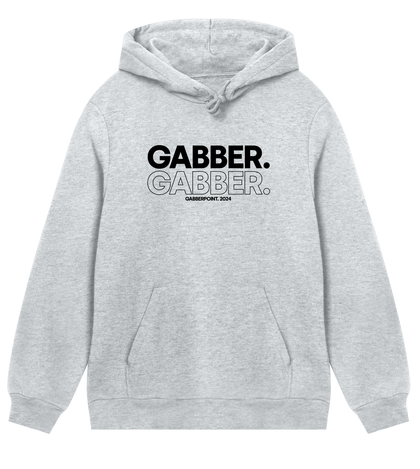 GABBERPOINT - FELPA CON CAPPUCCIO ORIGINALE 2.0