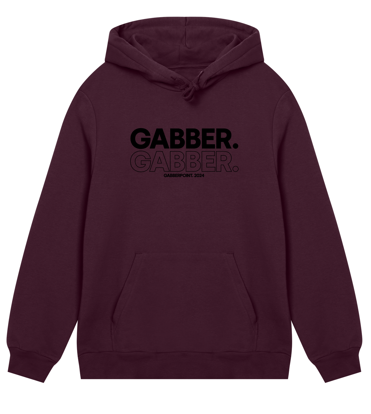 GABBERPOINT - FELPA CON CAPPUCCIO ORIGINALE 2.0