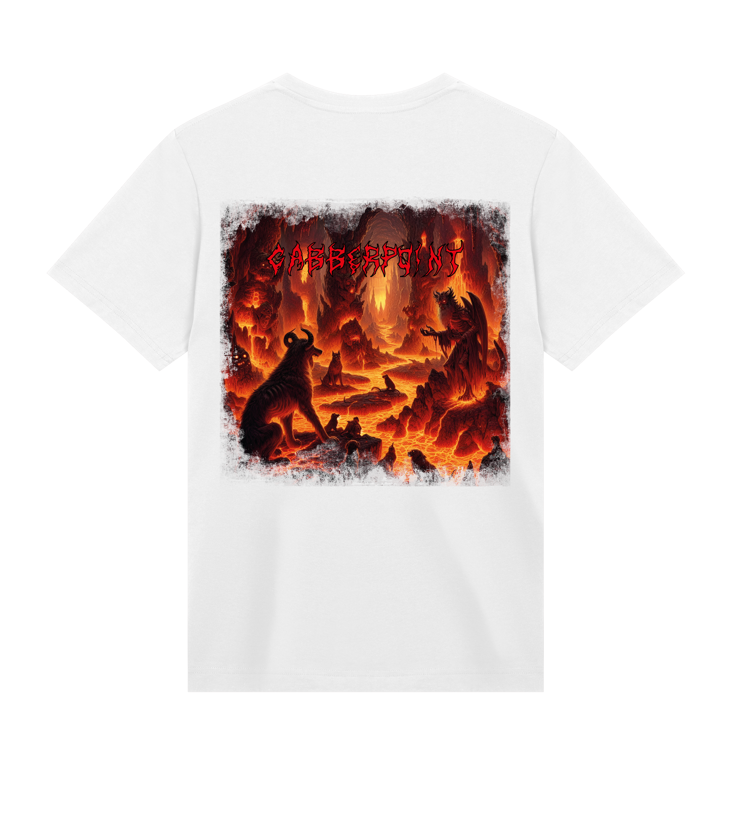GABBERPOINT - T-SHIRT CON OPERE D'ARTE INFERNO