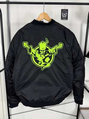 (2020) Thunderdome 'High Voltage' Bomber Jacket - Size L (With Keychain)