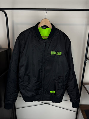 (2020) Thunderdome 'High Voltage' Bomber Jacket - Size L (With Keychain)