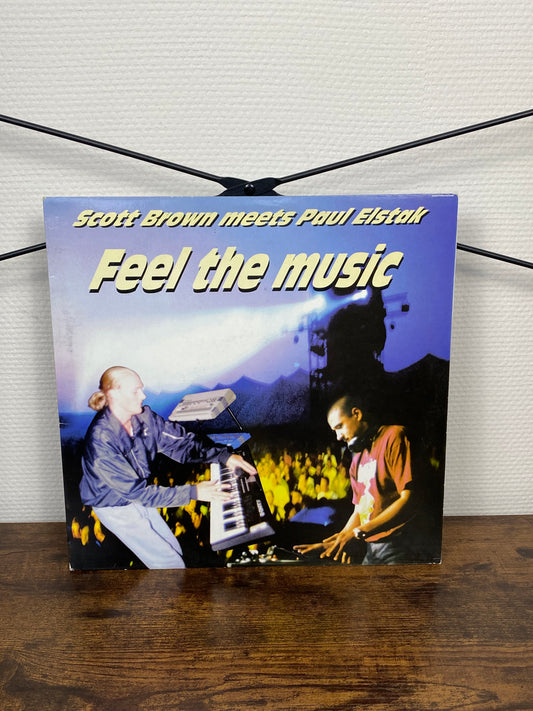 (1995) Scott Brown Meets Paul Elstak – Feel The Music (Vinyl)