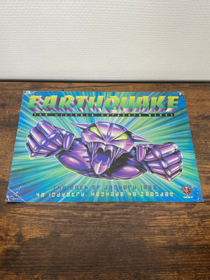 (1996) Earthquake Flyer
