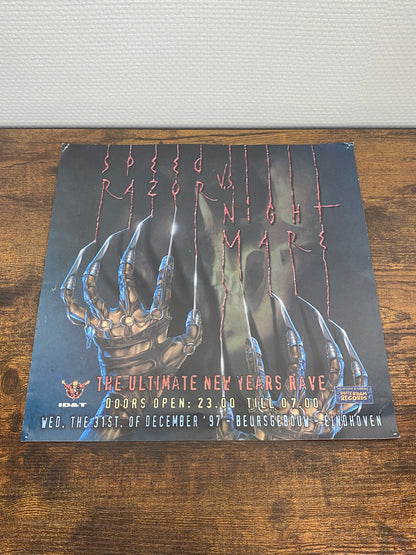 (1997) Speedrazor vs Nightmare · The Ultimate New Years Rave (Big Flyer)