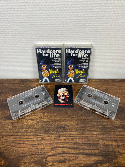 Digital Boy / DJ JDA / Placid K / Lancinhouse - Hardcore For Life - 2x Cassetta