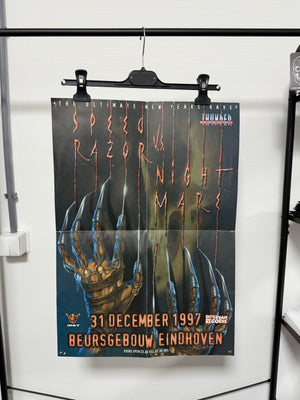 (1997) Speedrazor vs Nightmare · The Ultimate New Years Rave (Poster)
