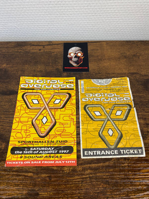 Digital Overdose - Il 2° Capitolo - Flyer + BIGLIETTO D'INGRESSO