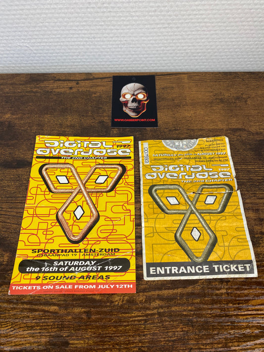 Digital Overdose - Il 2° Capitolo - Flyer + BIGLIETTO D'INGRESSO
