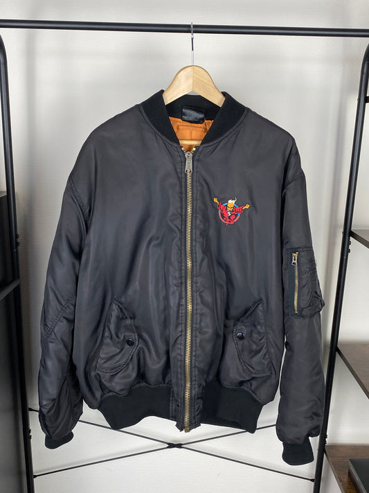 (2001/2002) Thunderdome Bomber Jacket - Size L
