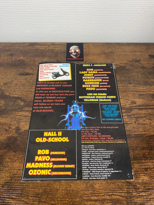 X-Mas Rave · Hardcore e Oldschool (1995) - Volantino