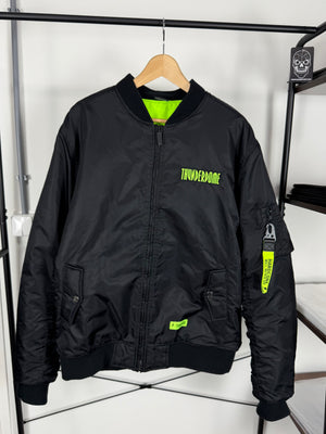 (2020) Thunderdome 'High Voltage' Bomber Jacket - Size XL (With Keychain)