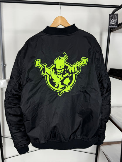 (2020) Thunderdome 'High Voltage' Bomber Jacket - Size XL (With Keychain)