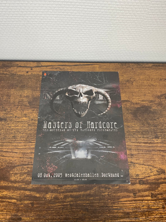 (2005) Masters Of Hardcore Flyer
