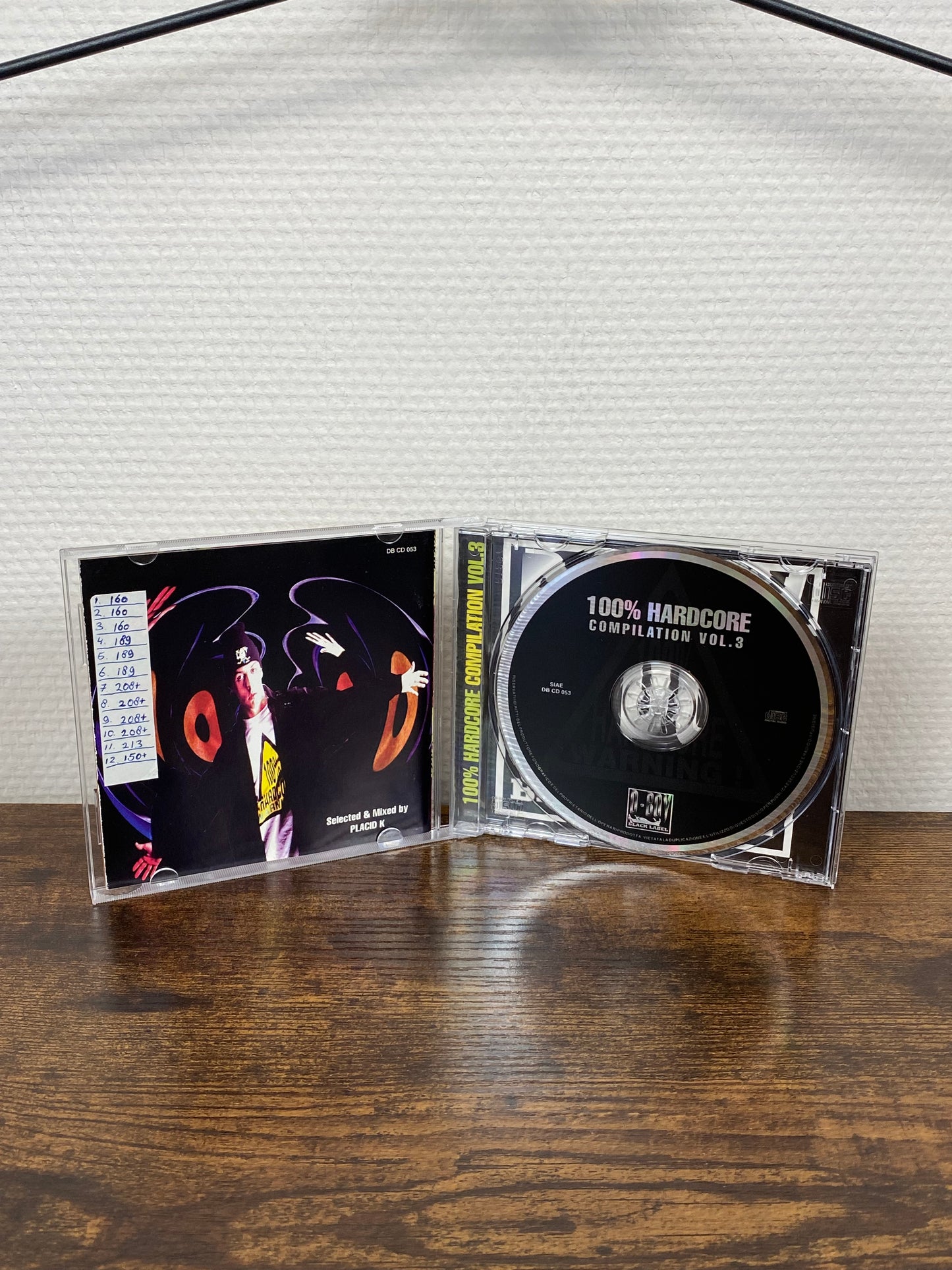 Placid K – 100% Hardcore Warning! Compilation Vol.3 (CD)