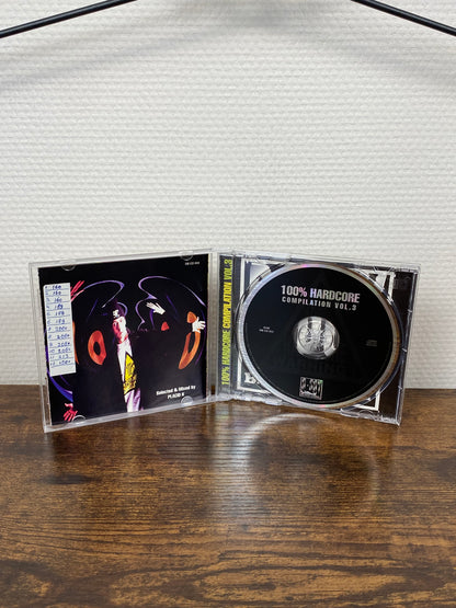 Placid K – 100% Hardcore Warning! Compilation Vol.3 (CD)
