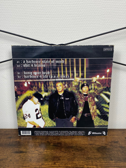 (2003) Paul Elstak & Firestone Feat. MC Ruffian – A Hardcore State Of Mind (Vinyl)